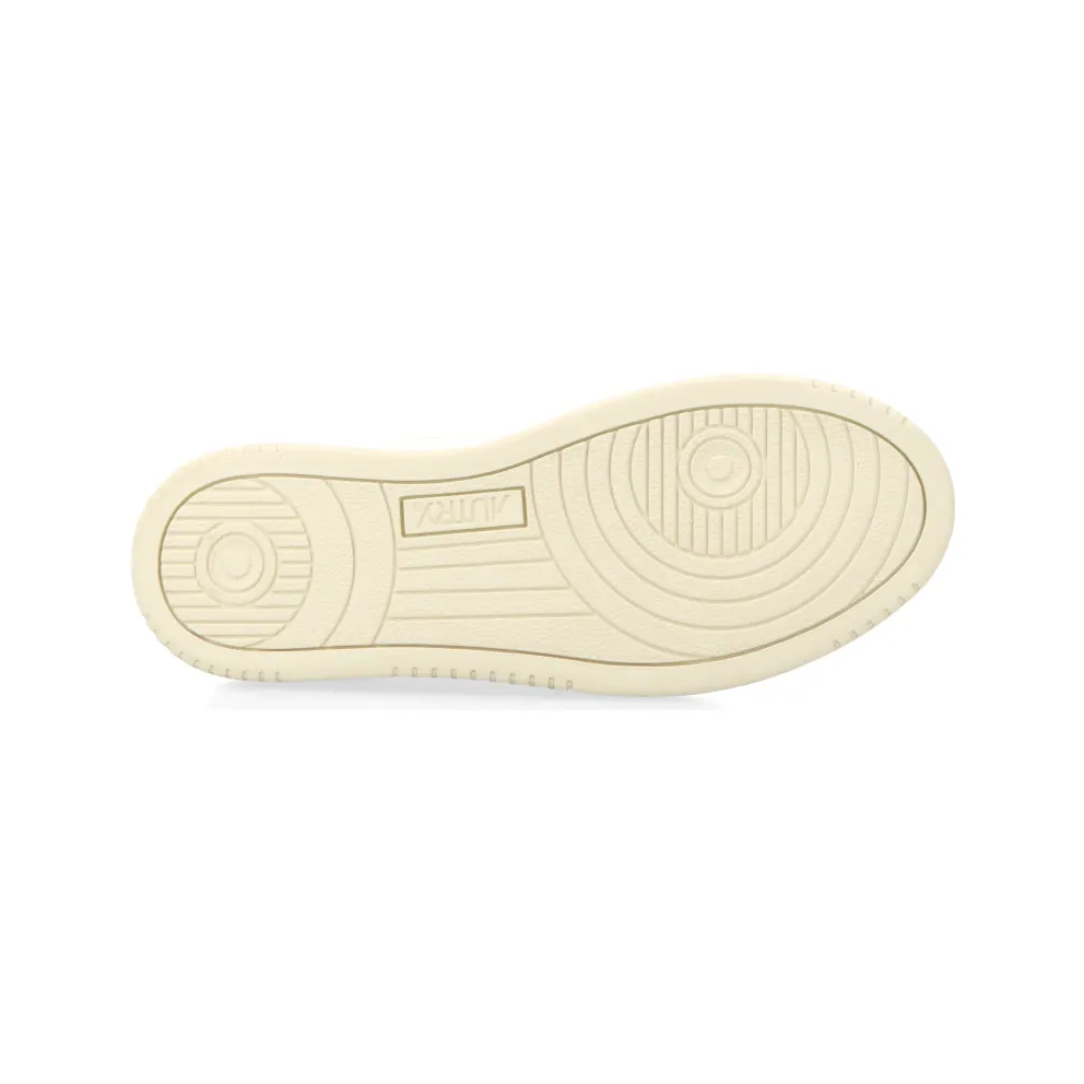 Autry Medalist Low W (leat / suede white / cvrt green) – AULWLS77
