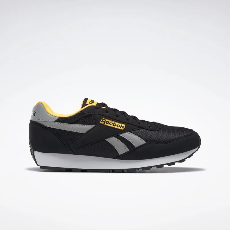 Reebok Rewind Run Shoes Core Black / Pure Grey 4 / Solar Gold