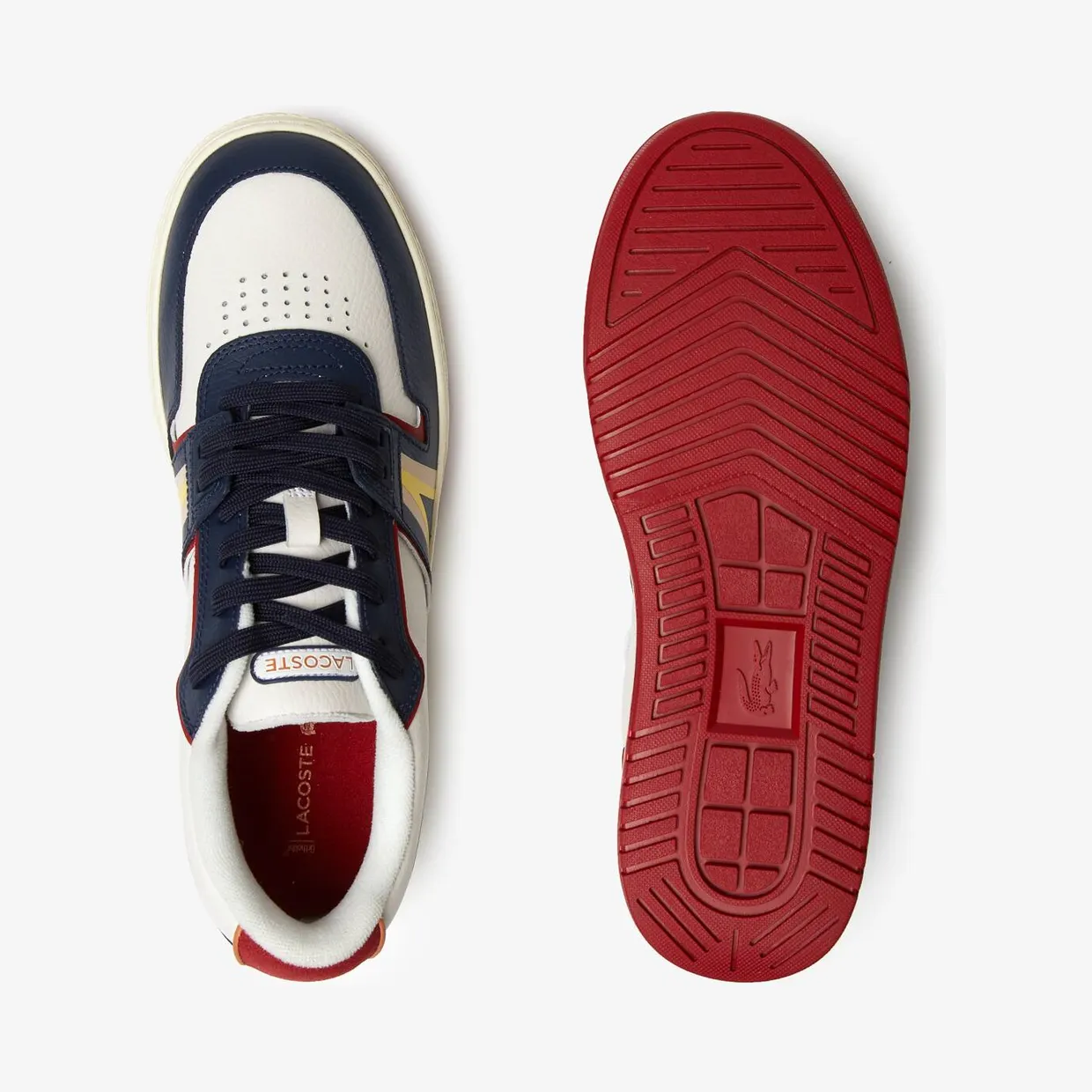 Lacoste L001 White / Red (44SMA0068_286) (4)