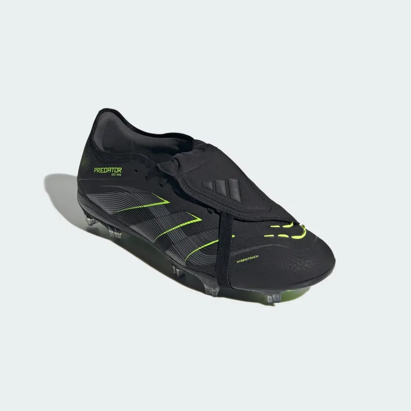 adidas Predator Pro Fold-Over Tongue FG Electric Stealth Pack (JS4072)