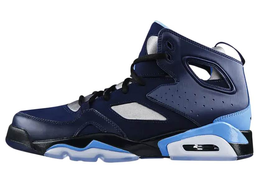 Air Jordan Flight Club 91 “Midnight Navy / University Blue / Matte Silver” (555475-407)