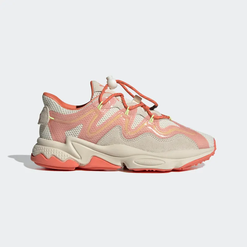 adidas OZWEEGO Plus Cream White / Semi Coral / Glow Pink (H01568)