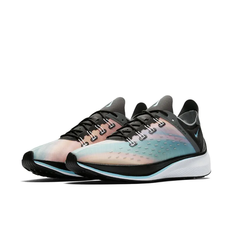 Nike Exp-X14 Black Blue Chill Black/Wolf Grey-Dark Grey-Blue Chill (BQ6972-001)