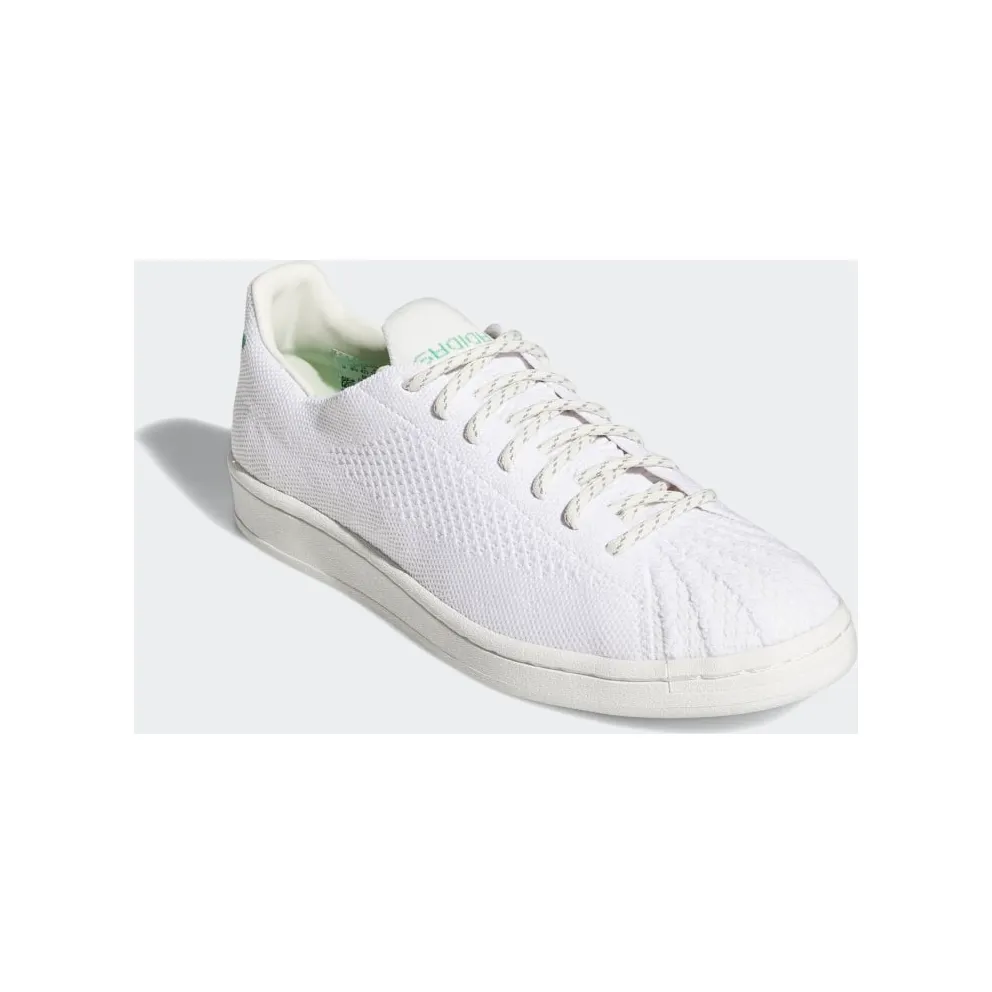 adidas Pharrell Williams Primeknit Superstar Core White / Core White / Vivid Green (GX0194)