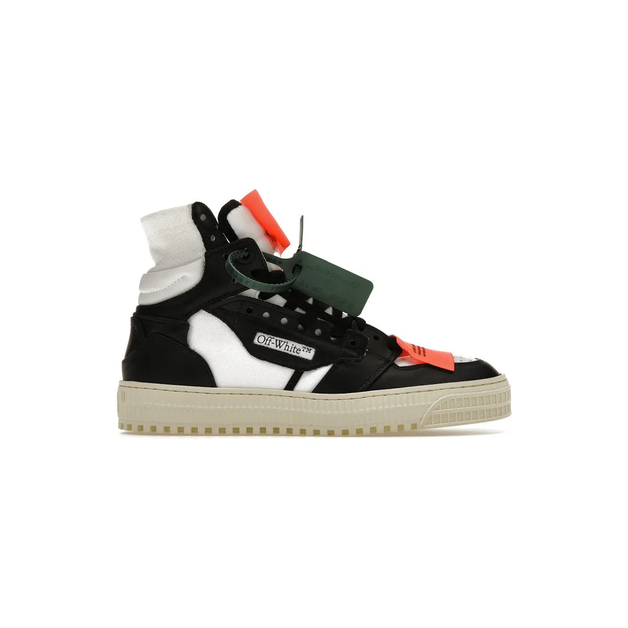 Off-White Off-Court “Black / White” (OMIA065S23LEA0010110)