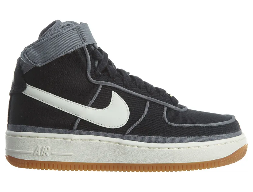 Nike Air Force 1 High Canvas Black Sail (GS)