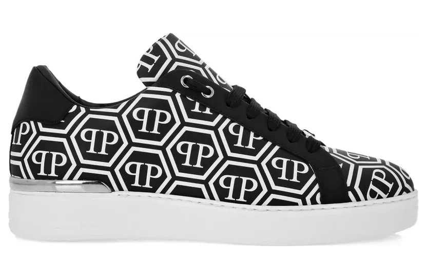 Philipp Plein Sneakers mit Monogramm-Print – Schwarz (AAESUSC0863PLE005N)
