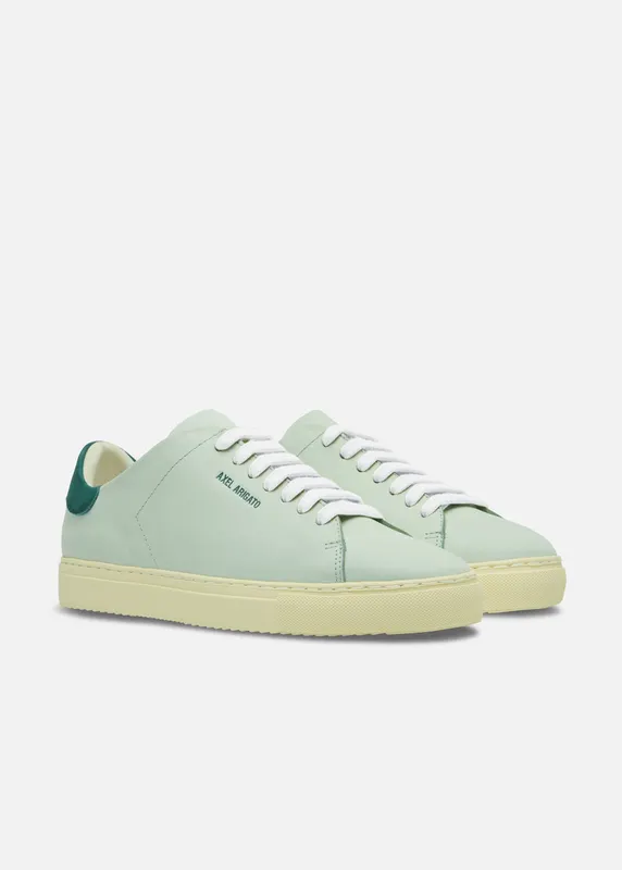 Axel Arigato Clean 90 Sneaker “Light Green,Dark Green” (F4662001)
