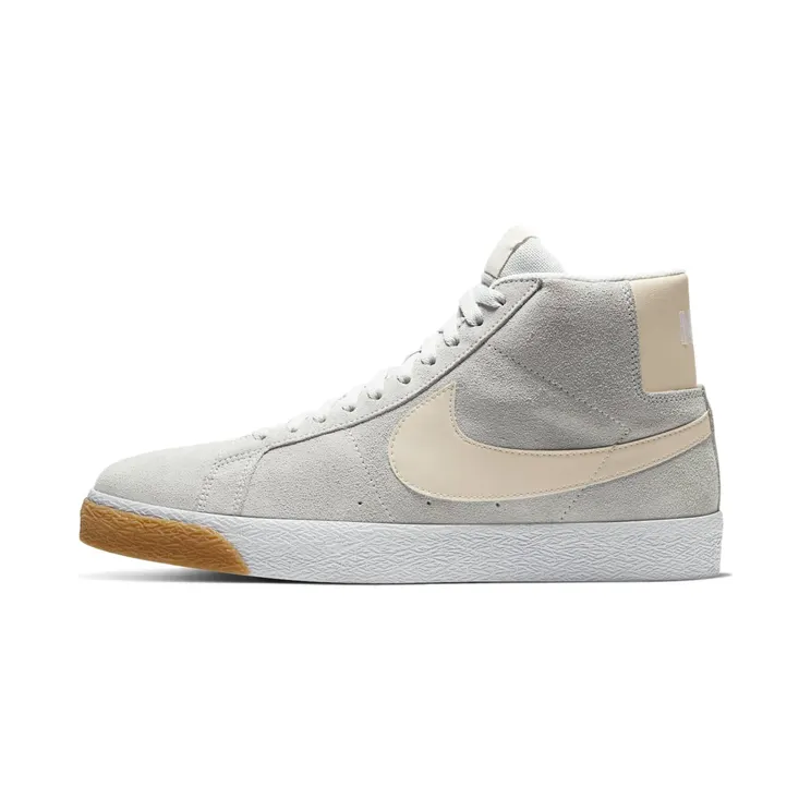 Nike Blazer Mid SB ‘Cream Gum’ “Photon Dust / White / Light Cream” (864349-005)