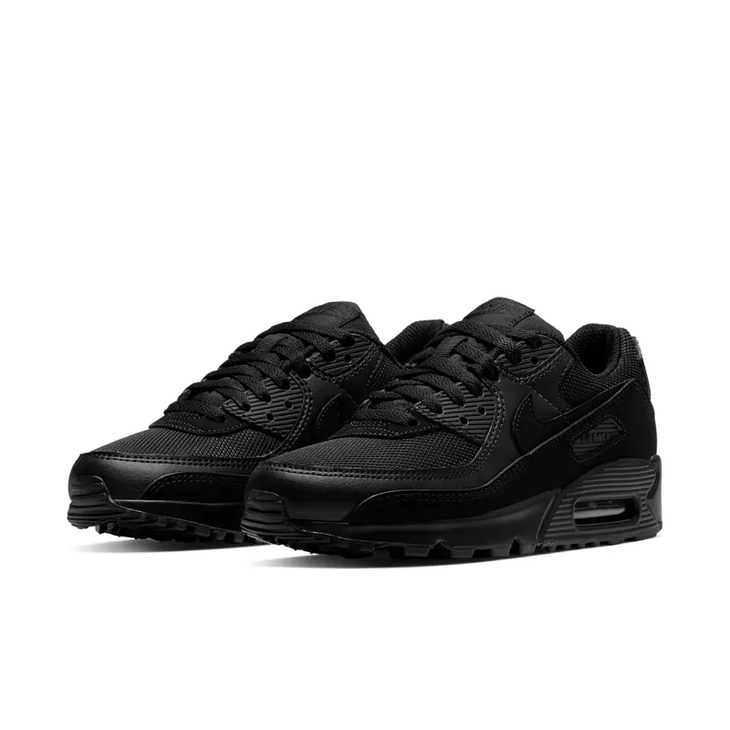 Nike Air Max 90 Recraft Triple Black (W) Black/Black-White-Black (CQ2560-002)