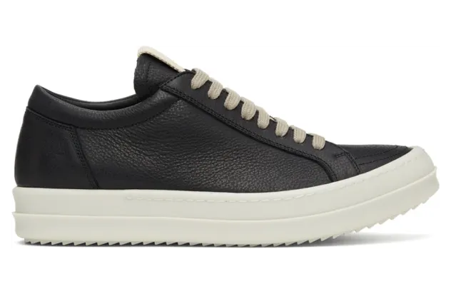Rick Owens Black Low-Top Sneakers (RP20F2896 LDE)