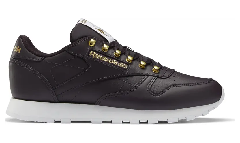 Reebok Classic Leather Schoenen Midnight Shadow / Matte Gold / White