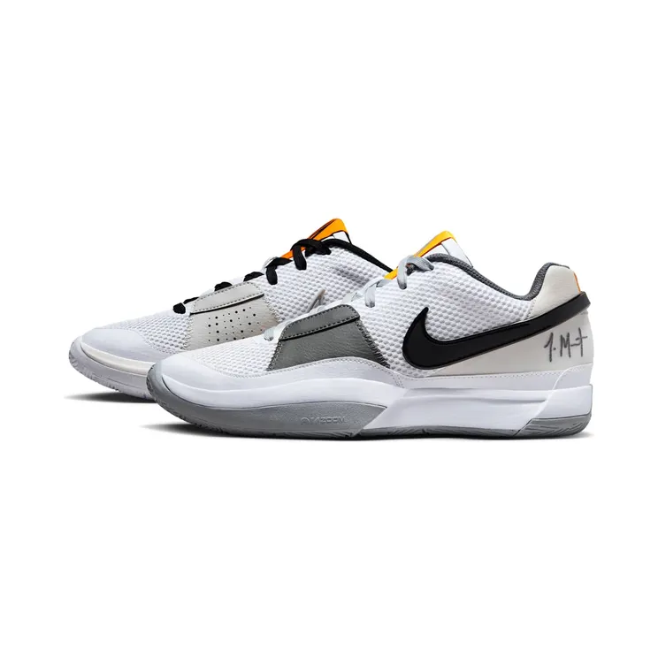 Nike Ja 1 “White / Black / Phantom / Light Smoke Grey” (DR8785-100)