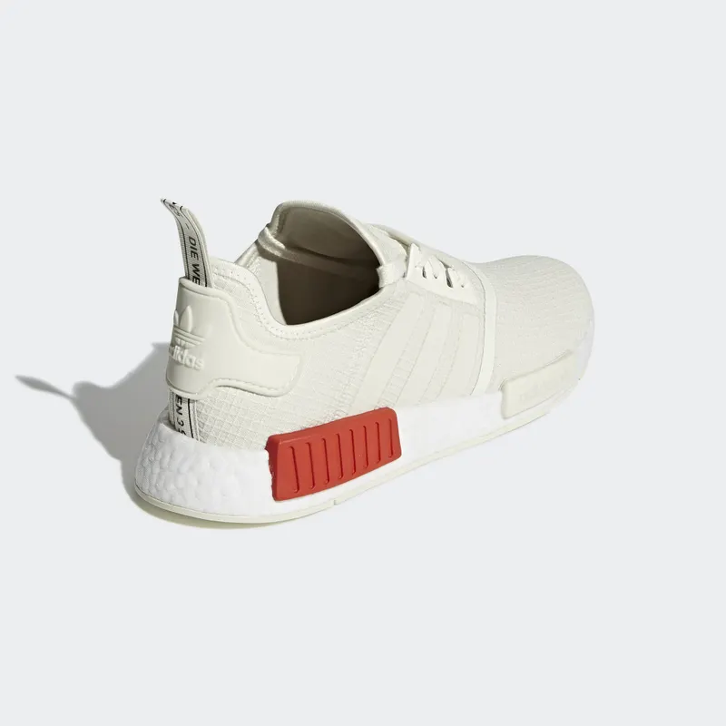 adidas NMD R1 Off White Lush Red Off White/Off White/Lush Red (B37619)