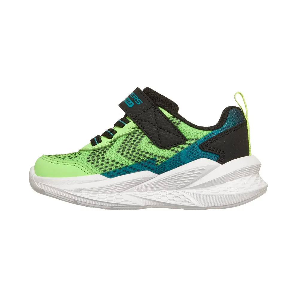 Skechers S-Lights: Meteor-Lights 2.0 Sneaker Limoen/Black