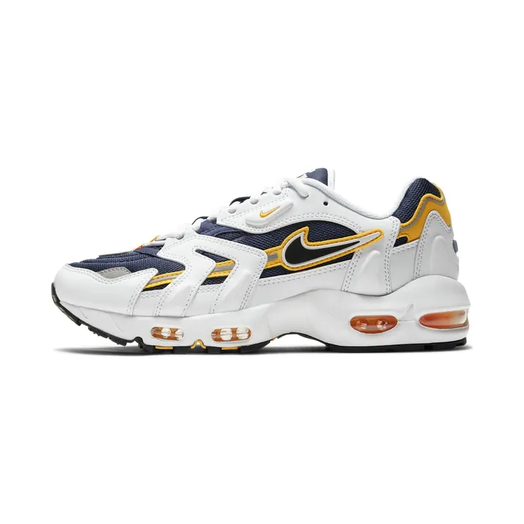 Nike Air Max 96 II White Midnight Navy (2021) “White / Midnight Navy / University Gold / Black” (CZ1921-100)
