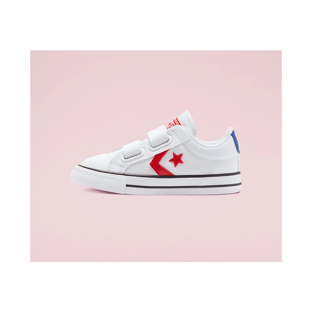Converse Varsity Canvas Easy-On Star Player Low Top White/university Red/blue (770228C)