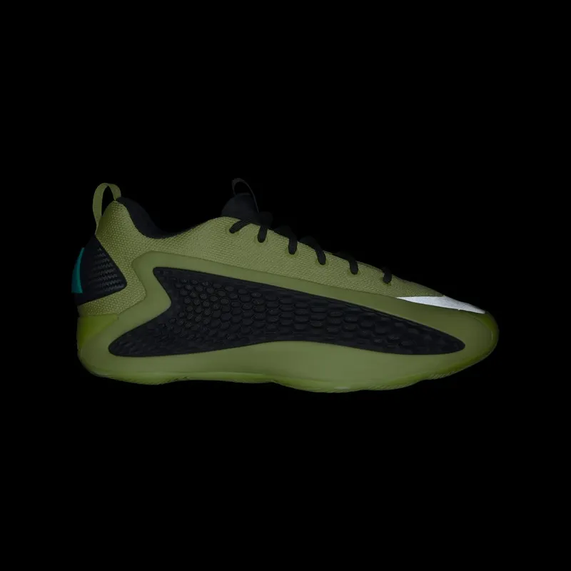 Adidas Anthony Edwards 1 Low Basketbal Preloved Lime / Core Black / Pure Teal (JS1778)
