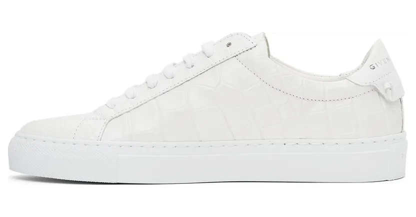 Givenchy White Croc Urban Knots Sneakers (BE0003E10J) (3)