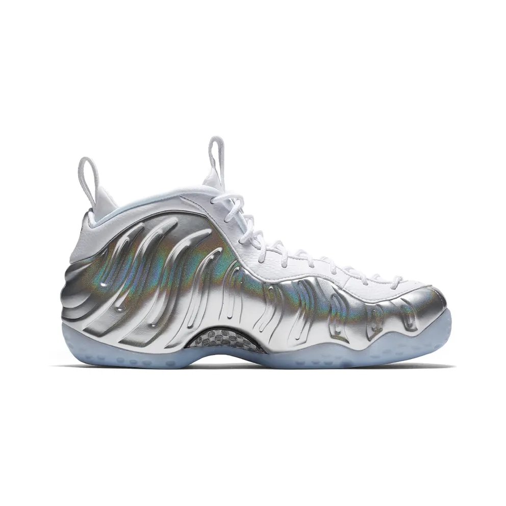 Nike Air Foamposite One Chrome White (W) White/Chrome-Blue Tint (AA3963-100)