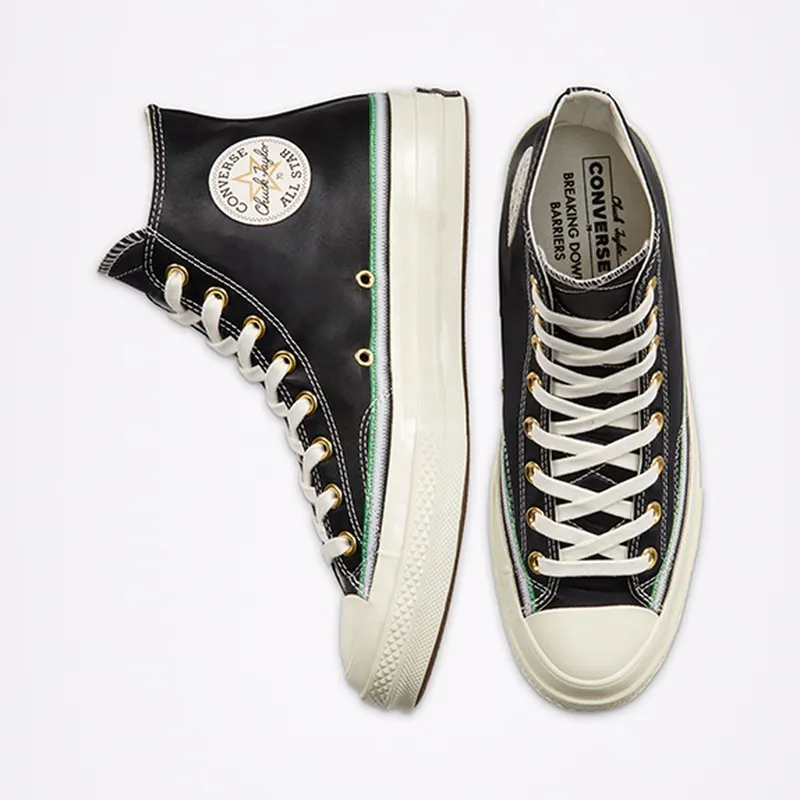 Converse Chuck Taylor All-Star 70s Hi Breaking Down Barriers Capitols Black/Green-Egret (167057C)