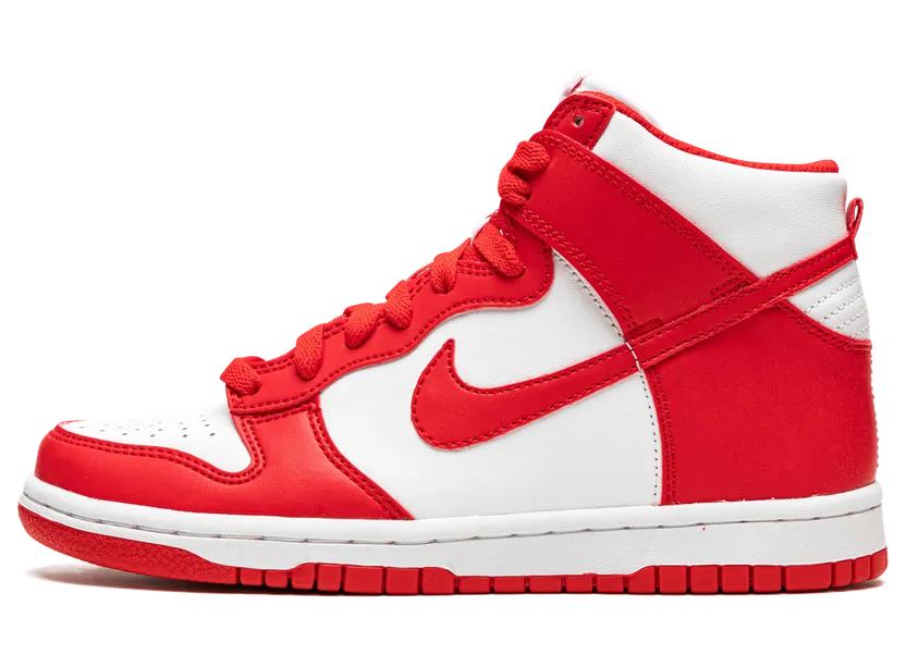 Nike Dunk High Championship White Red (GS) (DB2179-106)