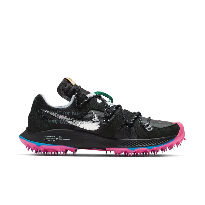 Nike Womens x Off-White Zoom Terra Kiger 5 Black (2019) (CD8179-001)
