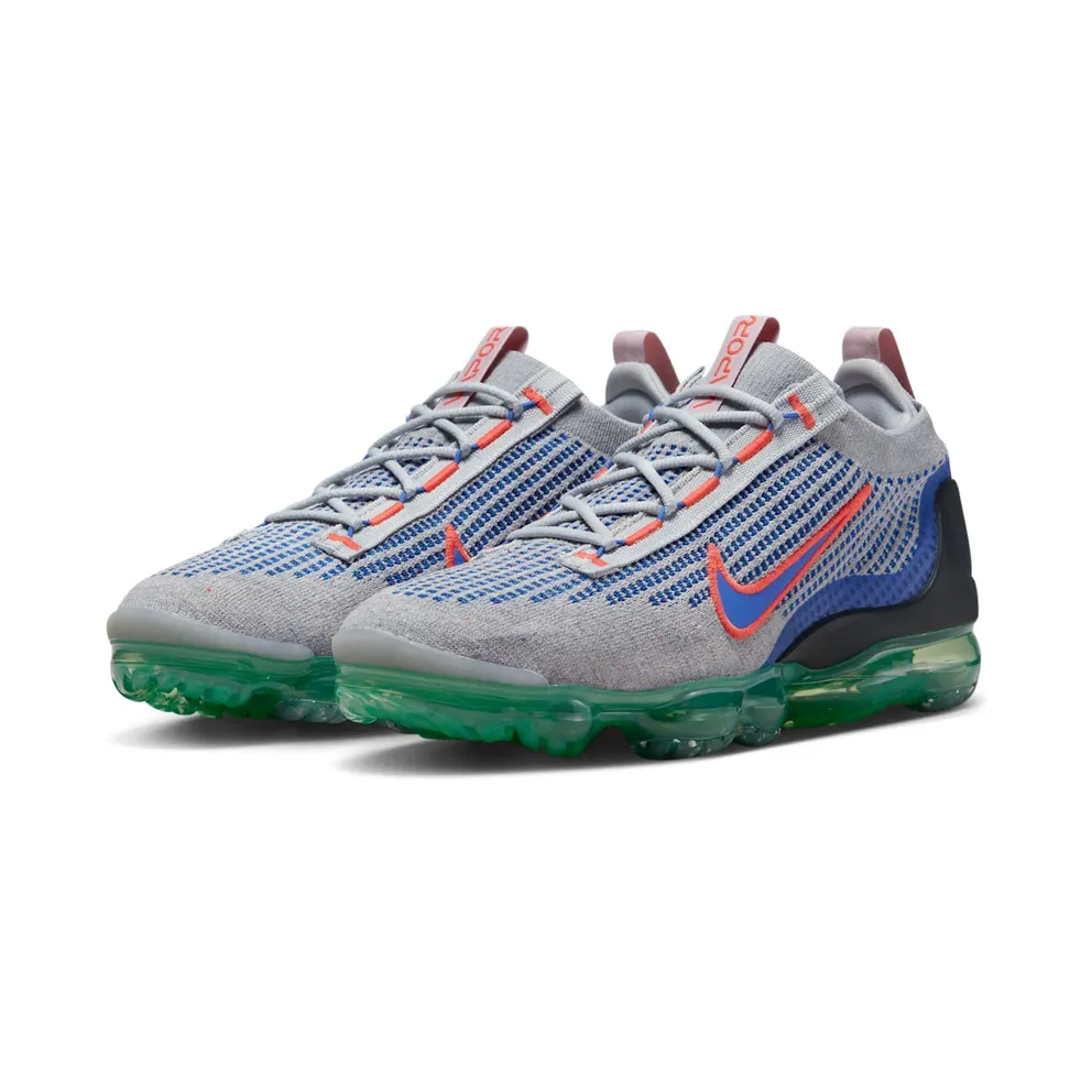 Nike Air VaporMax 2021 Flyknit Wolf Grey Medium Blue (DQ3974-001)