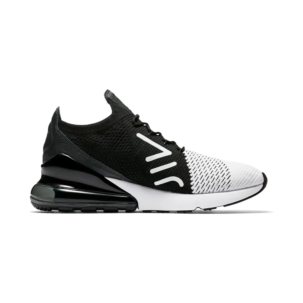 Nike Air Max 270 Flyknit White Black White/Black-Anthracite (AO1023-100)