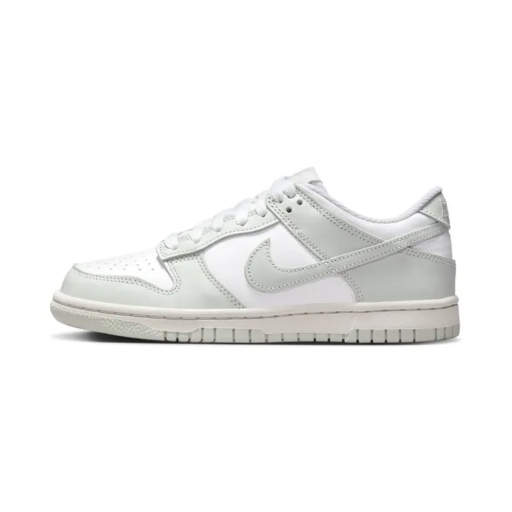 Nike Dunk Low White Light Smoke Grey (GS) “White / Photon Dust / Light Silver” (FB9109-124)