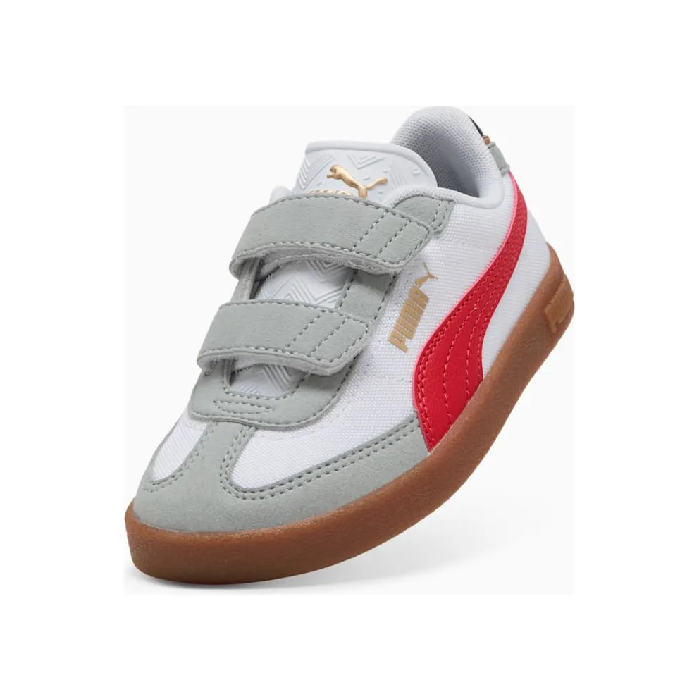 Puma Club II White / For All Time Red / Cool Mid Gray (402309-03)