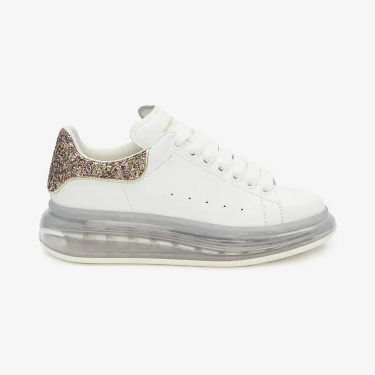 Alexander McQueen Oversized White Candy Glitter (W)