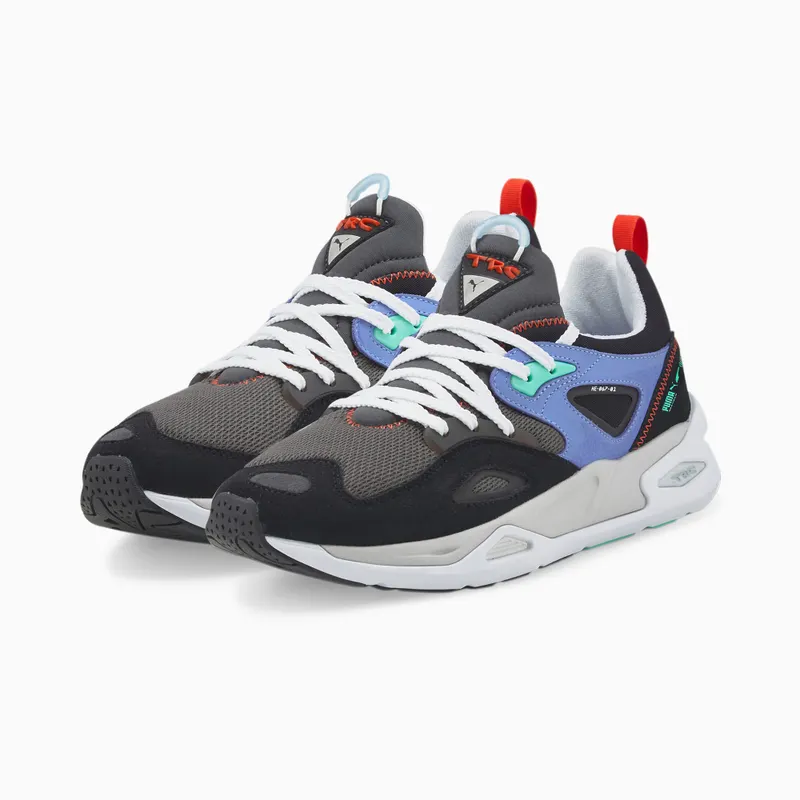 Women’s PUMA Trc Blaze The Triangl Asphalt/Black/Elektro Purple (383104-01)