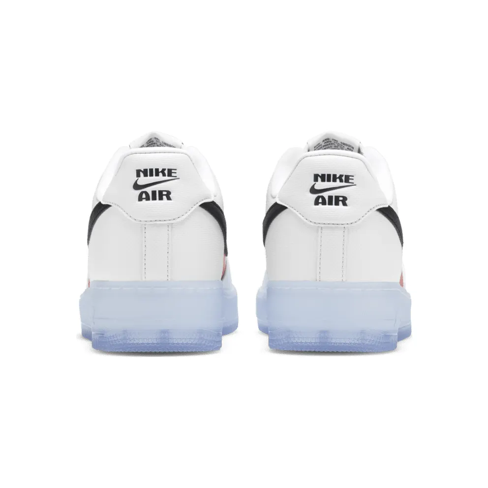 Nike Air Force 1 Low White Red Black (Icy Soles) White/Vast Grey-University Red-Black (CT2295-110)