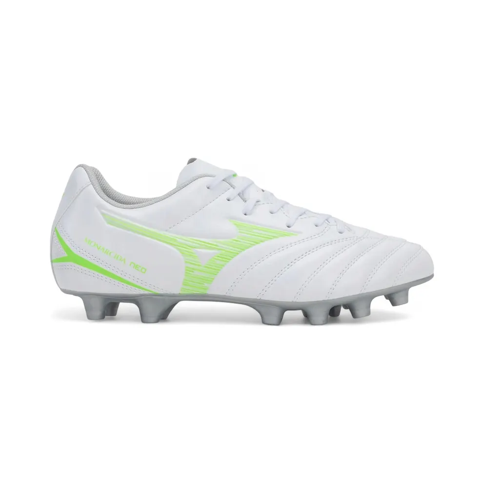 Mizuno Monarcida Neo III Select MD White Neon Green (P1GA252537)