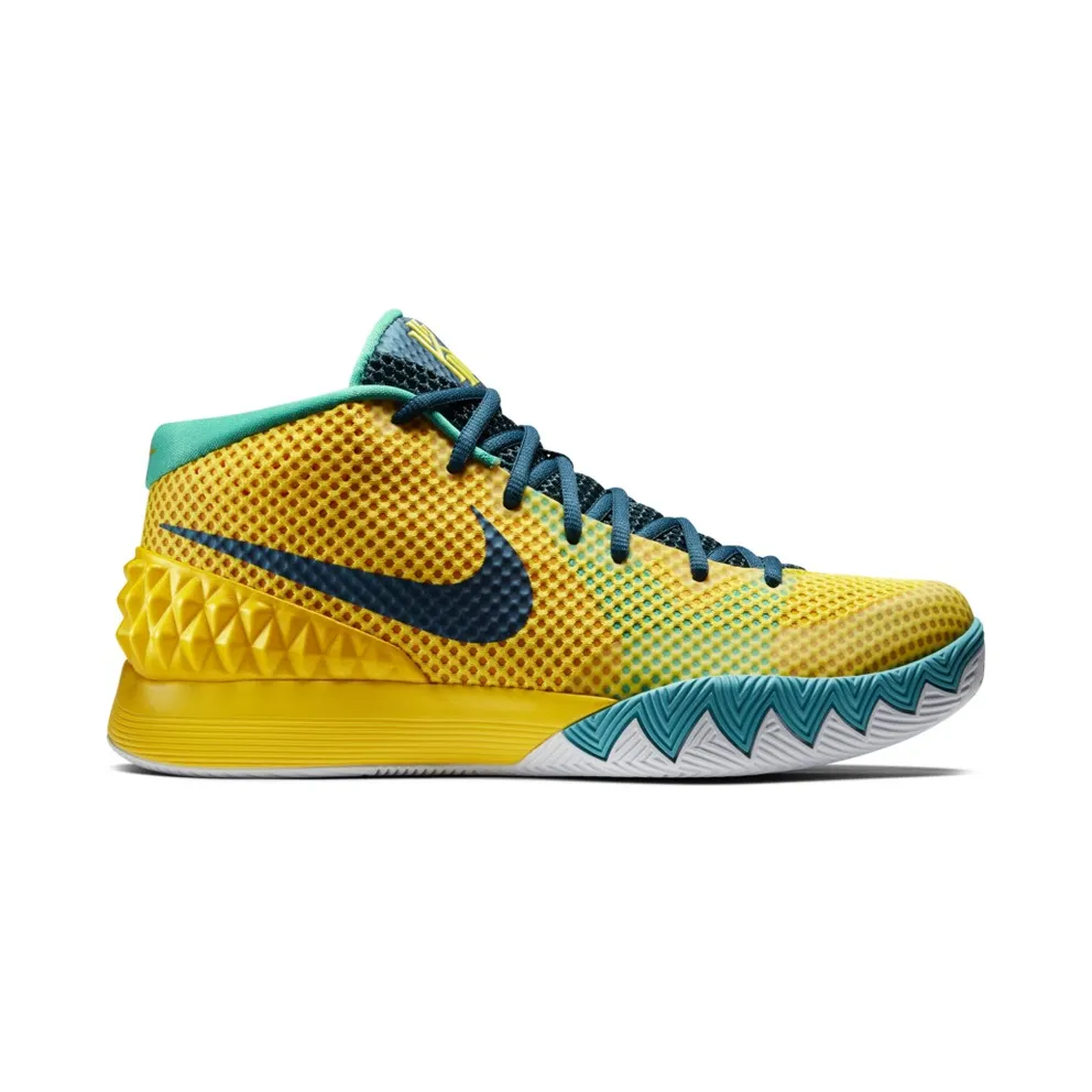 Nike Kyrie 1 Letterman Tour Yellow/University Gold-Light Retro-Teal (705277-737)