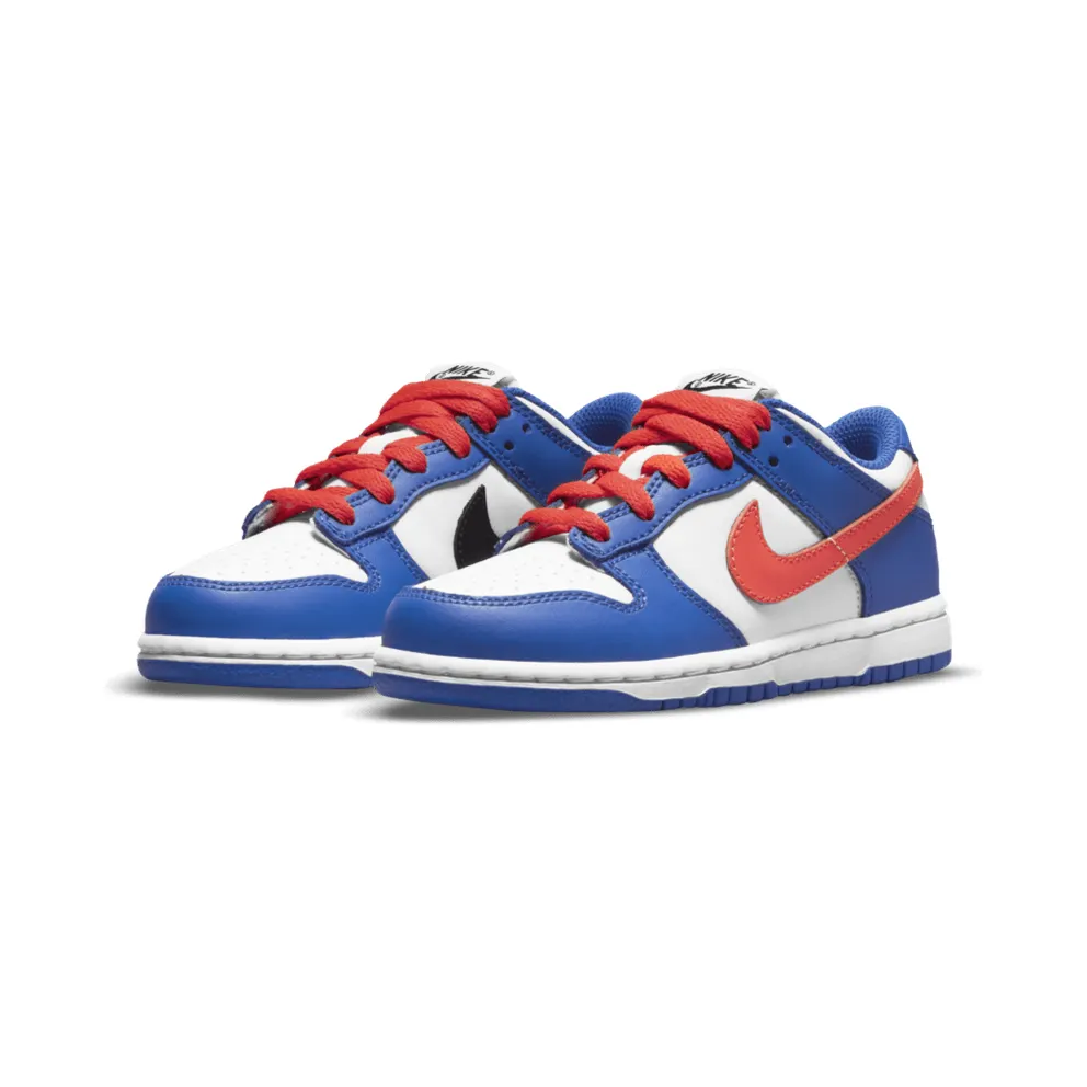 Nike Dunk Low Bright Crimson Game Royal (PS) (CW1588-104)