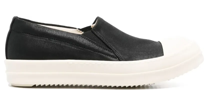 Rick Owens DRKSHDW Boat Sneakers – Schwarz (DS01E3804SCF)