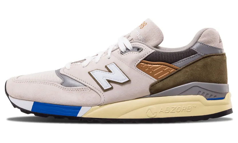 New Balance Concepts x 998 ‘C-Note’ Stone/Off-White/Royal Green (M998TN2)