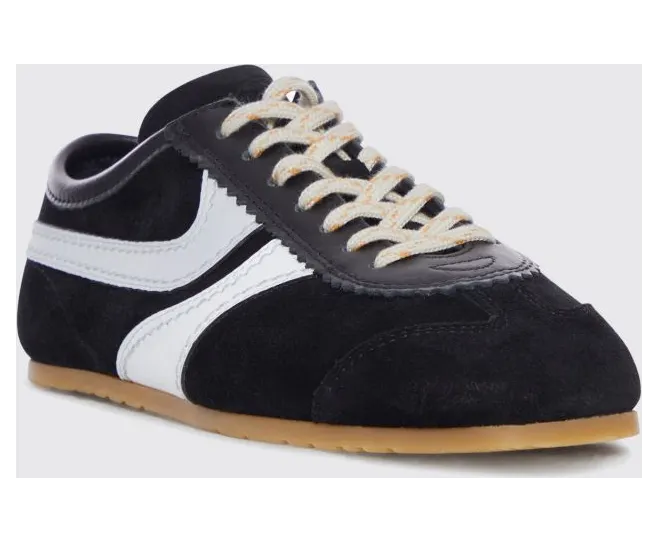 Dries Van Noten Leather Sneakers Black (2610117220126998)