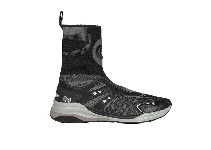 Gucci Ultrapace R Mid Top Black (6557382TK10-8895)