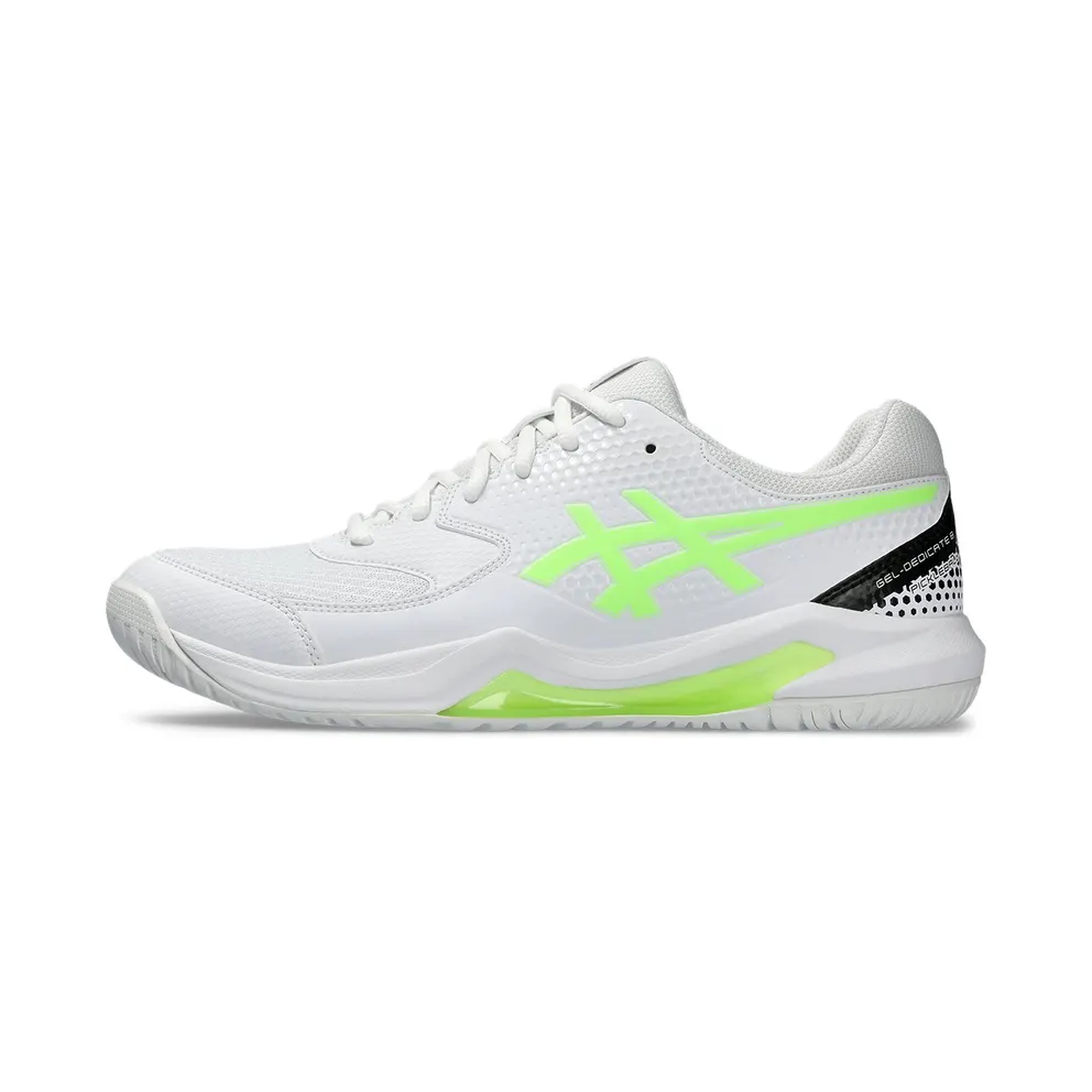 ASICS Gel-Dedicate 8 Pickleball White Lime Burst (1041A409-101)