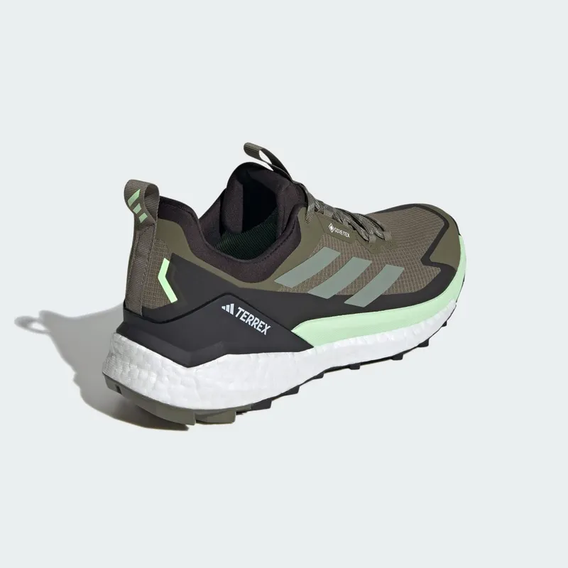 adidas Terrex Free Hiker 2.0 Low Gore-Tex Olive Strata Silver Green Core Black (IE5104)