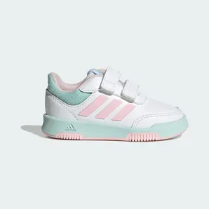Adidas Tensaur met Klittenband Cloud White / Clear Pink / Semi Flash Aqua (JQ2876)