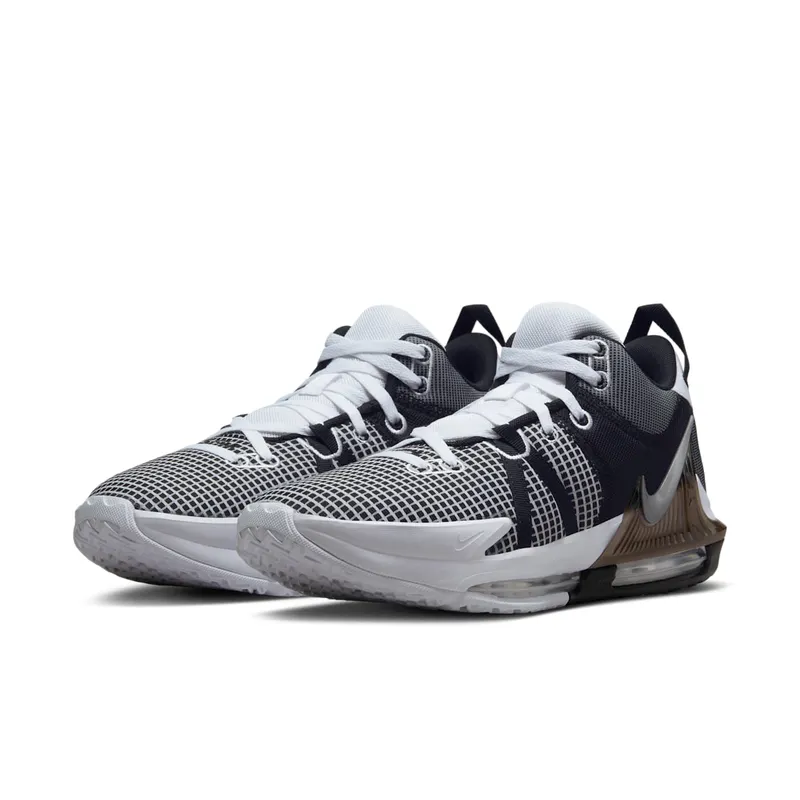 Nike LeBron Witness VII “Metallic Silver” (DM1123-100)