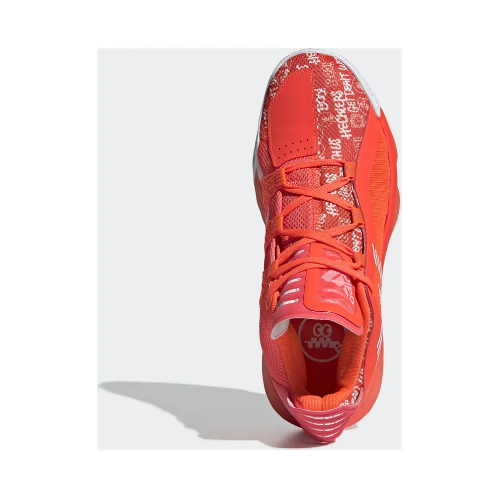adidas Dame 6 Solar Red White Solar Red/Cloud White/Solar Red (FU6808)