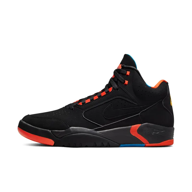 Nike Air Flight Lite II Mid Black Team Orange (DQ7687-001)