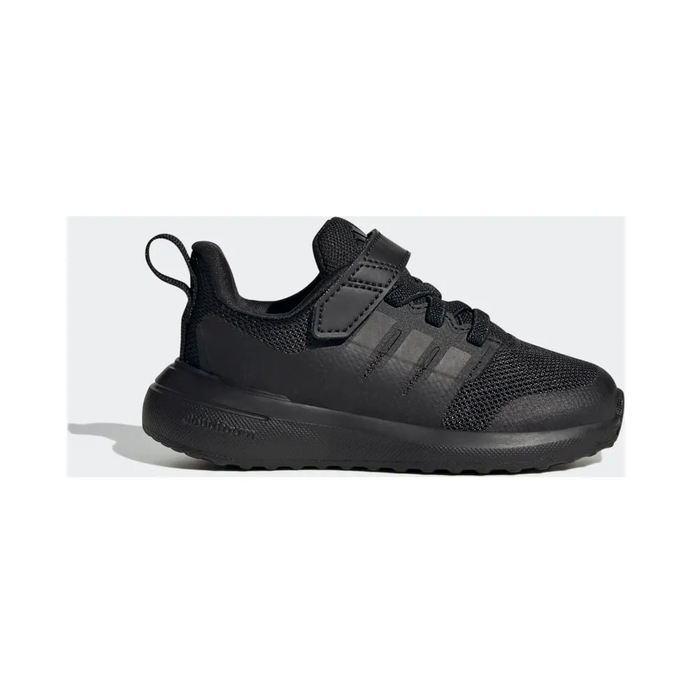 Adidas Fortarun 2.0 Cloudfoam Sport Running Elastic Lace Top Strap Core Black / Core Black / Carbon (HP2502)