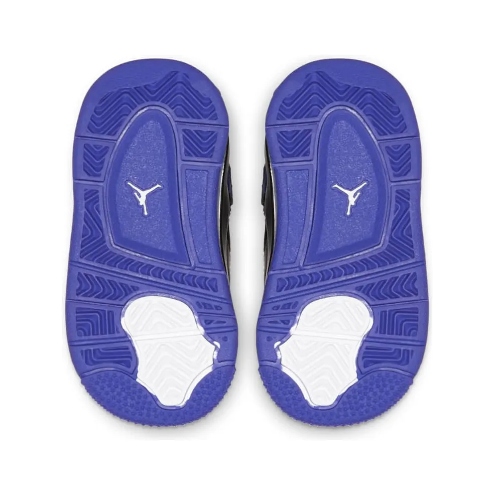 Jordan 4 Retro Black Rush Violet (TD) Black/White-Rush Violet (BQ9041-005)