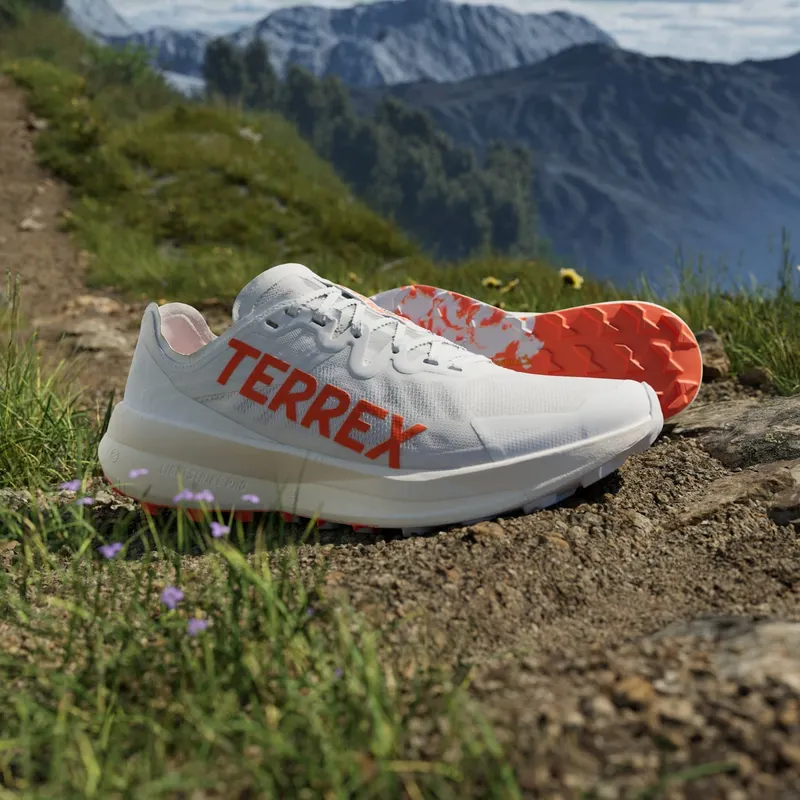 Adidas Terrex Agravic Speed Trail Running Dash Grey / Impact Orange / Cloud White (JI0954)